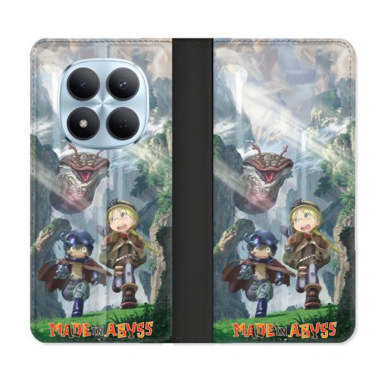 Housse Cuir Portefeuille Pour Xiaomi Redmi Note 15 Pro 5G Manga Made In Abyss Affiche