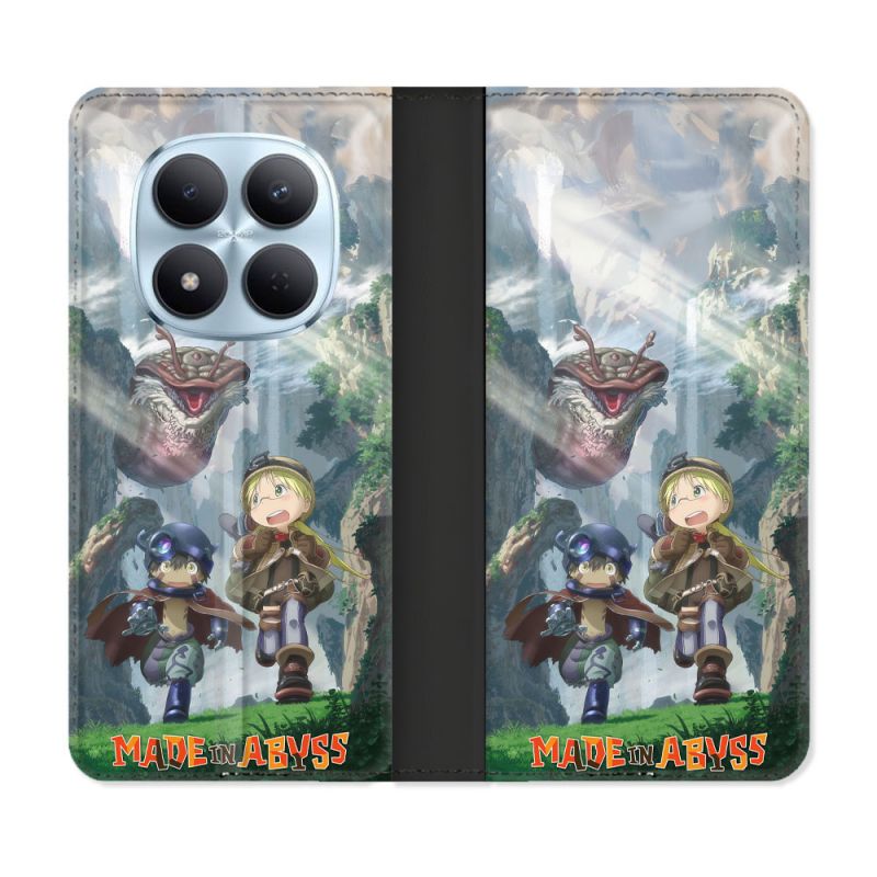 Housse Cuir Portefeuille Pour Xiaomi Redmi Note 15 Pro 5G Manga Made In Abyss Affiche
