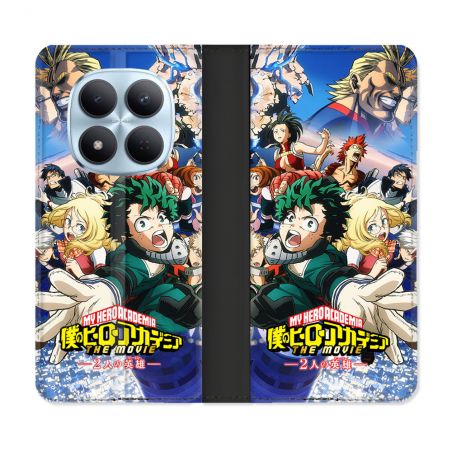 Housse Cuir Portefeuille Pour Xiaomi Redmi Note 15 Pro 5G Manga My Hero Academia Affiche