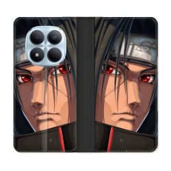Housse Cuir Portefeuille Pour Xiaomi Redmi Note 15 Pro 5G Manga Naruto Itachi Visage