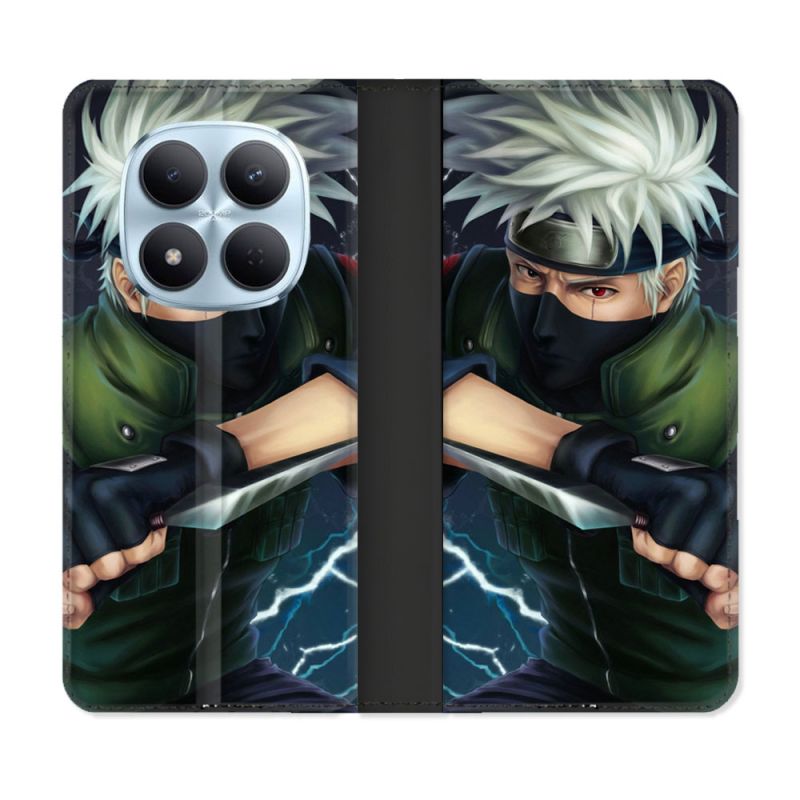 Housse Cuir Portefeuille Pour Xiaomi Redmi Note 15 Pro 5G Manga Naruto Kakashi