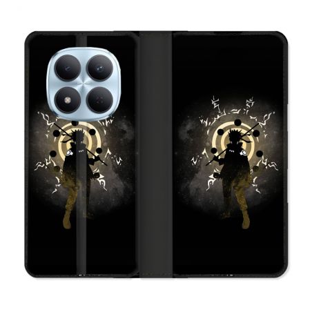 Housse Cuir Portefeuille Pour Xiaomi Redmi Note 15 Pro 5G Manga Naruto Sage