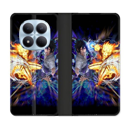 Housse Cuir Portefeuille Pour Xiaomi Redmi Note 15 Pro 5G Manga Naruto VS
