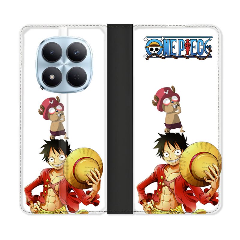 Housse Cuir Portefeuille Pour Xiaomi Redmi Note 15 Pro 5G Manga One Piece Chopper