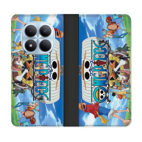 Housse Cuir Portefeuille Pour Xiaomi Redmi Note 15 Pro 5G Manga One Piece Sunny