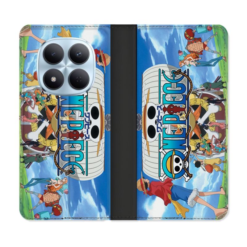 Housse Cuir Portefeuille Pour Xiaomi Redmi Note 15 Pro 5G Manga One Piece Sunny