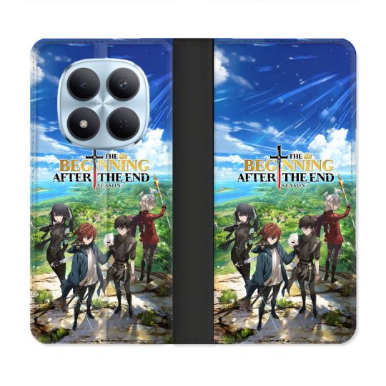 Housse Cuir Portefeuille Pour Xiaomi Redmi Note 15 Pro 5G Manga The Beginning After The End Affiche