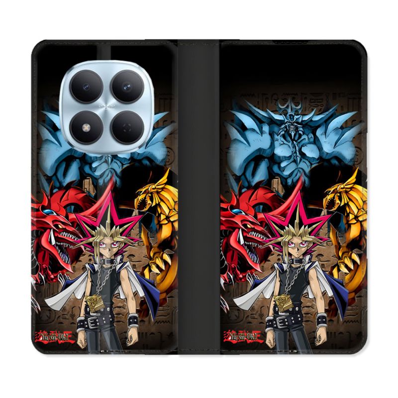 Housse Cuir Portefeuille Pour Xiaomi Redmi Note 15 Pro 5G Manga Yu Gi Oh