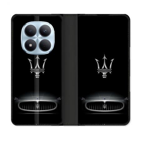 Housse Cuir Portefeuille Pour Xiaomi Redmi Note 15 Pro 5G Maserati