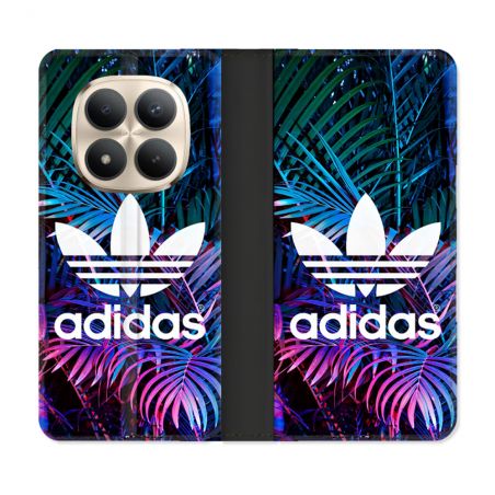 Housse Cuir Portefeuille Pour Xiaomi Redmi Note 15 Pro Plus 5G Adidas Palmier