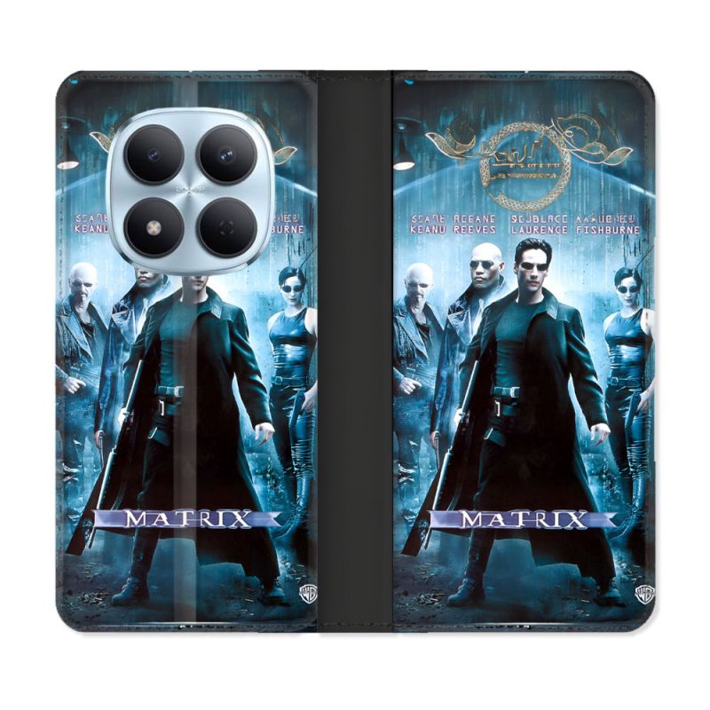 Housse Cuir Portefeuille Pour Xiaomi Redmi Note 15 Pro 5G Matrix Affiche