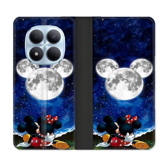 Housse Cuir Portefeuille Pour Xiaomi Redmi Note 15 Pro 5G Mickey Minnie