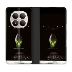 Housse Cuir Portefeuille Pour Xiaomi Redmi Note 15 Pro Plus 5G Alien Affiche