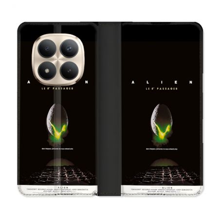 Housse Cuir Portefeuille Pour Xiaomi Redmi Note 15 Pro Plus 5G Alien Affiche