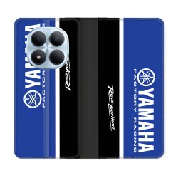 Housse Cuir Portefeuille Pour Xiaomi Redmi Note 15 Pro 5G Moto Yamaha