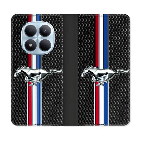 Housse Cuir Portefeuille Pour Xiaomi Redmi Note 15 Pro 5G Mustang