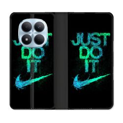 Housse Cuir Portefeuille Pour Xiaomi Redmi Note 15 Pro 5G Nike Just Do It