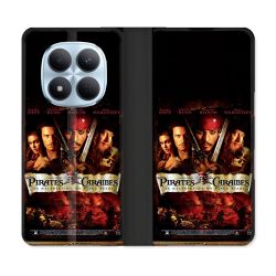 Housse Cuir Portefeuille Pour Xiaomi Redmi Note 15 Pro 5G Pirate Des Caraibes