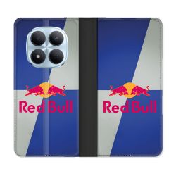 Housse Cuir Portefeuille Pour Xiaomi Redmi Note 15 Pro 5G Red Bull Classique