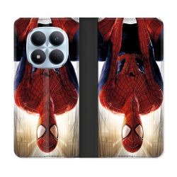 Housse Cuir Portefeuille Pour Xiaomi Redmi Note 15 Pro 5G Spiderman Invers