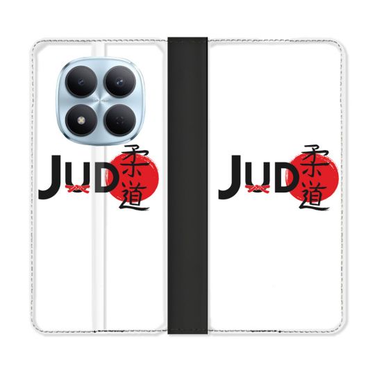 Housse Cuir Portefeuille Pour Xiaomi Redmi Note 15 Pro 5G Sport Judo Logo