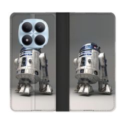Housse Cuir Portefeuille Pour Xiaomi Redmi Note 15 Pro 5G Star Wars - R2D2
