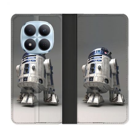 Housse Cuir Portefeuille Pour Xiaomi Redmi Note 15 Pro 5G Star Wars - R2D2