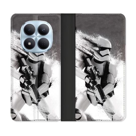 Housse Cuir Portefeuille Pour Xiaomi Redmi Note 15 Pro 5G Star Wars - Trooper