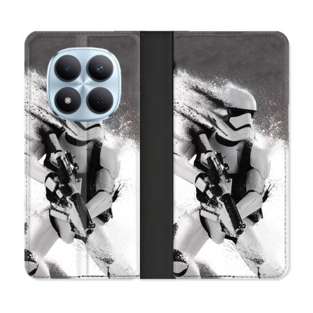 Housse Cuir Portefeuille Pour Xiaomi Redmi Note 15 Pro 5G Star Wars - Trooper