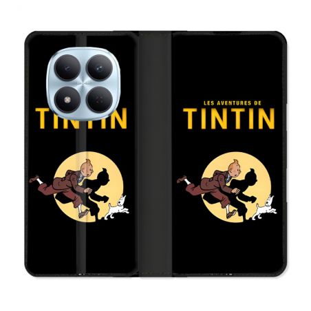 Housse Cuir Portefeuille Pour Xiaomi Redmi Note 15 Pro 5G Tintin Classique