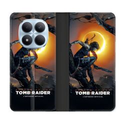Housse Cuir Portefeuille Pour Xiaomi Redmi Note 15 Pro 5G Tomb Raider