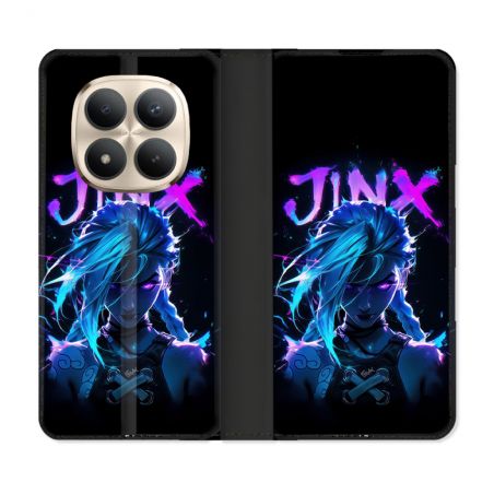 Housse Cuir Portefeuille Pour Xiaomi Redmi Note 15 Pro Plus 5G Arcane Jinx Night