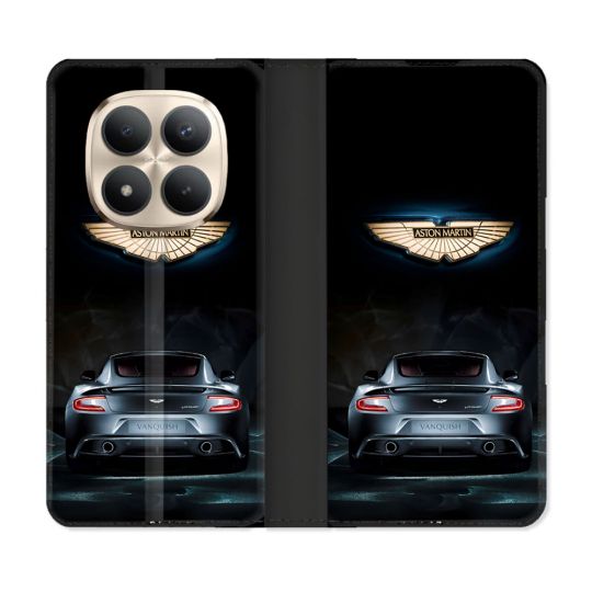 Housse Cuir Portefeuille Pour Xiaomi Redmi Note 15 Pro Plus 5G Aston Martin