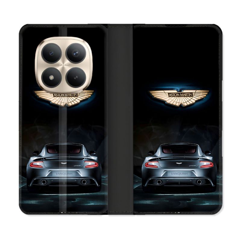 Housse Cuir Portefeuille Pour Xiaomi Redmi Note 15 Pro Plus 5G Aston Martin