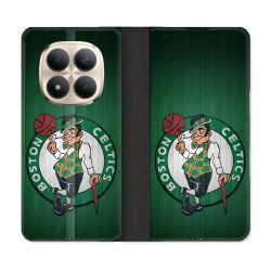 Housse Cuir Portefeuille Pour Xiaomi Redmi Note 15 Pro Plus 5G Basket Boston Celtics
