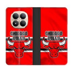 Housse Cuir Portefeuille Pour Xiaomi Redmi Note 15 Pro Plus 5G Basket Chicago Bulls