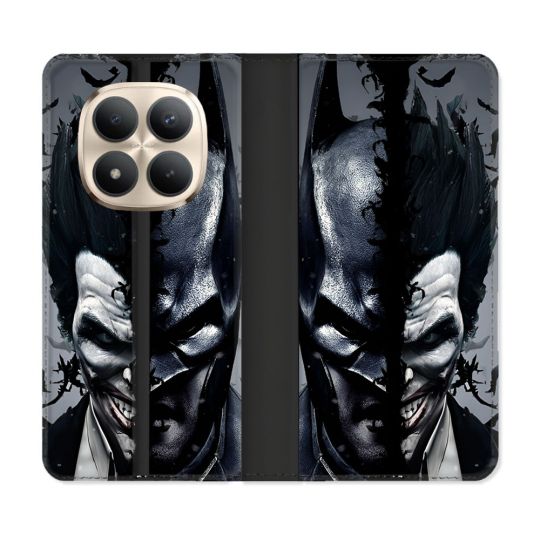 Housse Cuir Portefeuille Pour Xiaomi Redmi Note 15 Pro Plus 5G Batman Joker