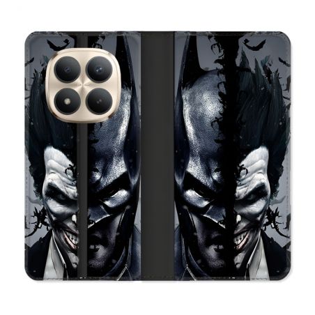 Housse Cuir Portefeuille Pour Xiaomi Redmi Note 15 Pro Plus 5G Batman Joker