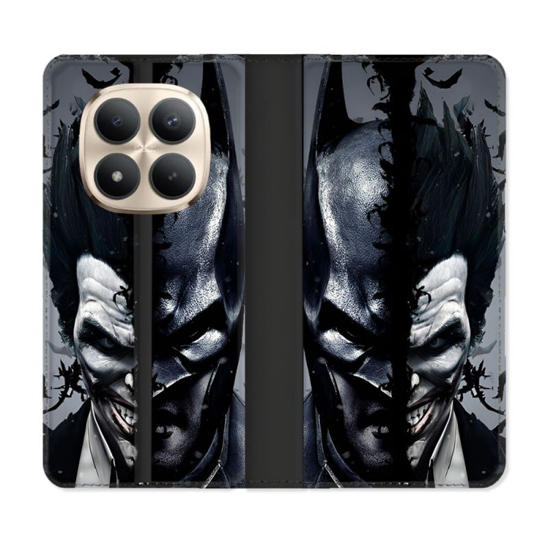 Housse Cuir Portefeuille Pour Xiaomi Redmi Note 15 Pro Plus 5G Batman Joker