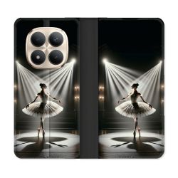 Housse Cuir Portefeuille Pour Xiaomi Redmi Note 15 Pro Plus 5G Danseuse Lumière