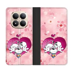 Housse Cuir Portefeuille Pour Xiaomi Redmi Note 15 Pro Plus 5G Didll Love