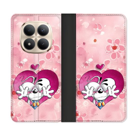 Housse Cuir Portefeuille Pour Xiaomi Redmi Note 15 Pro Plus 5G Didll Love