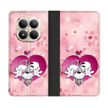 Housse Cuir Portefeuille Pour Xiaomi Redmi Note 15 Pro Plus 5G Didll Love