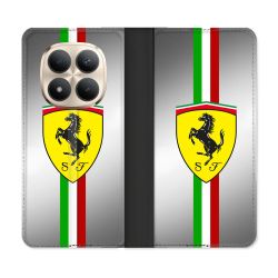 Housse Cuir Portefeuille Pour Xiaomi Redmi Note 15 Pro Plus 5G Ferrari Ligne