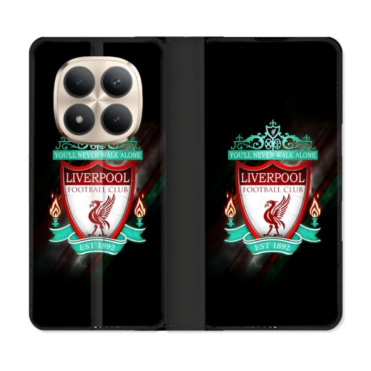 Housse Cuir Portefeuille Pour Xiaomi Redmi Note 15 Pro Plus 5G Foot Liverpool