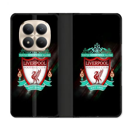 Housse Cuir Portefeuille Pour Xiaomi Redmi Note 15 Pro Plus 5G Foot Liverpool