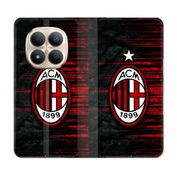 Housse Cuir Portefeuille Pour Xiaomi Redmi Note 15 Pro Plus 5G Foot Milan AC