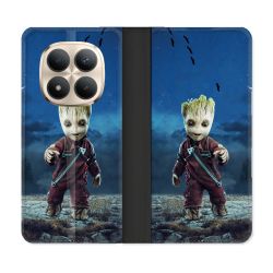 Housse Cuir Portefeuille Pour Xiaomi Redmi Note 15 Pro Plus 5G Groot Bleu