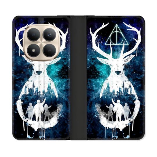 Housse Cuir Portefeuille Pour Xiaomi Redmi Note 15 Pro Plus 5G Harry Potter Patronome