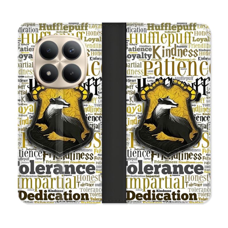 Housse Cuir Portefeuille Pour Xiaomi Redmi Note 15 Pro Plus 5G Harry Potter Poursouffle